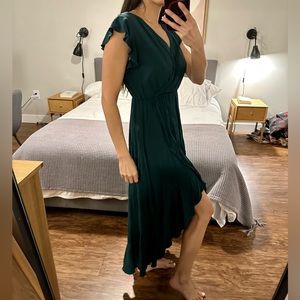 Green dress